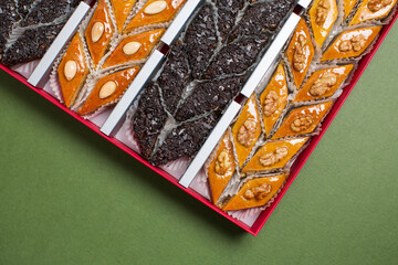 Azerbaijan traditional sweet bakery for folk fest