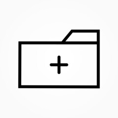 Obraz premium first aid kit sign icon