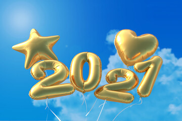 2021年のバルーン