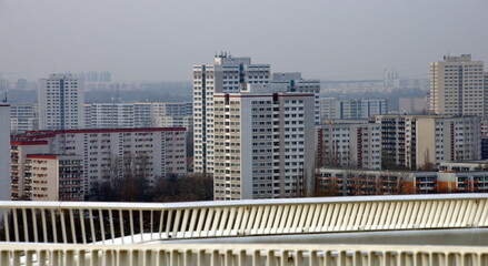 Marzahn vom Aussichtsturm Wolkenhain aus © Stephan Laude