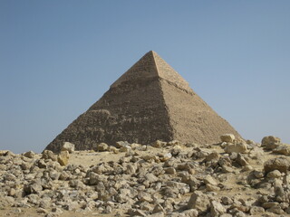 Fototapeta na wymiar Pyramides de Gizeh