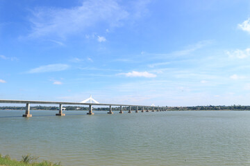 "Second Thai - Lao Friendship Bridge" Mukdahan, Thailand and Savannakhet, Laos, is a route for economic development.
