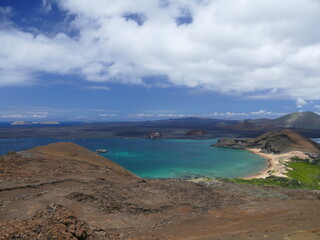 Die Insel Bartolomé ist eine vulkanische Insel der Gruppe der Galapagosinseln. Es ist eine der...