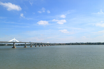 "Second Thai - Lao Friendship Bridge" Mukdahan, Thailand and Savannakhet, Laos, is a route for economic development.