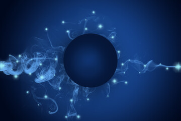 Geometric Digital Abstract technology background. Futuristic concept