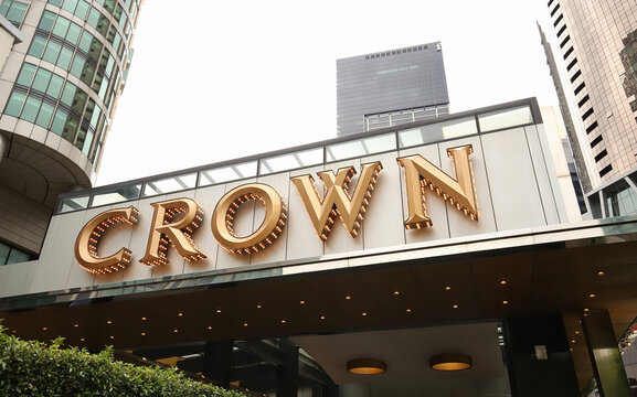 Melbourne's Crown Casino Towers, Part Of The Crown Melbourne Casino And Entertainment Complex.