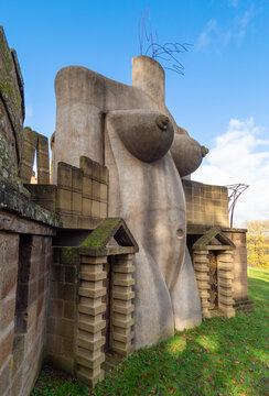 Scarzuola di Montegiove (Umbria, Italy) - An ancient catholic sanctuary in the country of Umbria region, inside which is the mysterious and esoteric City Ideal by architect Tomaso Buzzi