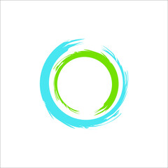 abstract circle logo