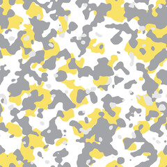Creative organic liquid spray shapes seamless pattern background.