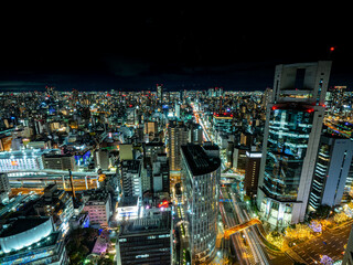梅田の夜景