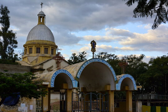 Iglesia cristiano-ortodoxa, en el casco antiguo de la vieja ciudad de Harar, al este de Etiopia