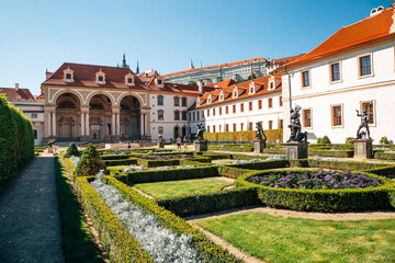 Wallenstein garden in Prague, Czech Republic