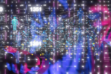 Telecommunication concept with abstract network structure