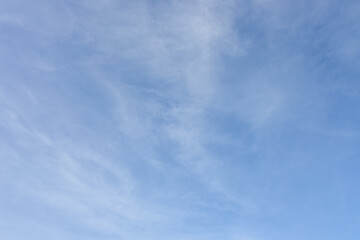Blue sky white clouds for background