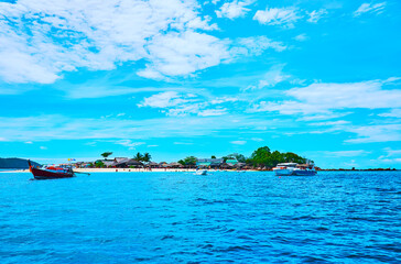 Relax on Khai Nok island, Phuket, Thailand