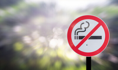 No smoking, prohibited signs in houses, corridors, rooms, public areas, roads, sidewalks Separate...