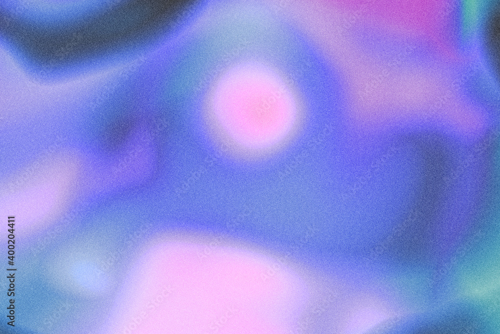 Sticker grainy gradient abstract background, retro soft texture