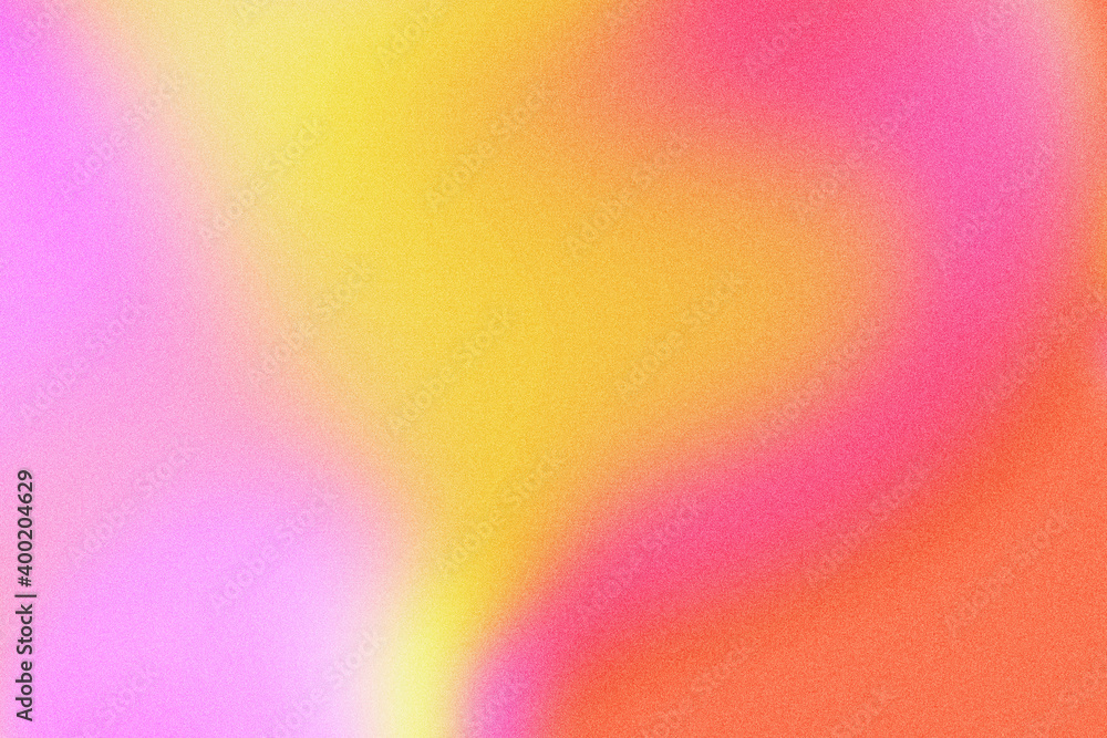 Sticker grainy gradient abstract background, retro soft texture