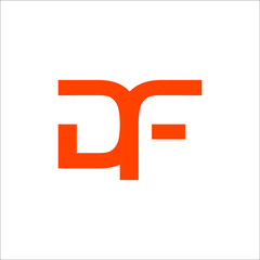 Fototapeta premium DF logo