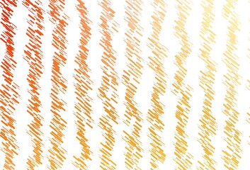 Light Yellow, Orange vector background with straight lines.