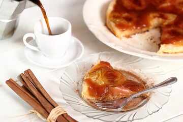 Apple Tarte Tatin with Cinnamon