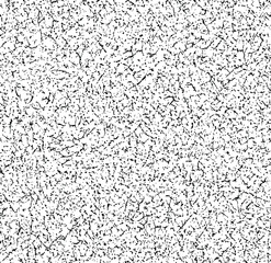 Grid spotted pattern. Abstract grunge halftone lined texture. Distressed uneven grunge background. Abstract vector illustration. Overlay to create interesting effect and depth. Isolated on white.