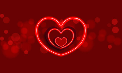 Valentine's Day Neon light