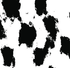 Grid spotted pattern. Abstract grunge halftone lined texture. Distressed uneven grunge background. Abstract vector illustration. Overlay to create interesting effect and depth. Isolated on white.