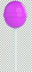 3d render of a lollipop png