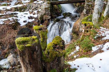 Winter am Feldberg Fahler Wasserfall