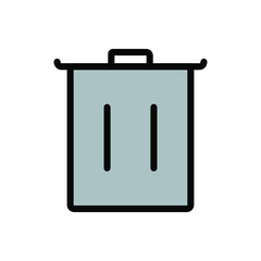 trash can icon premium