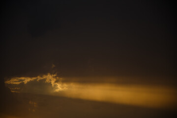 Spotlight am Himmel