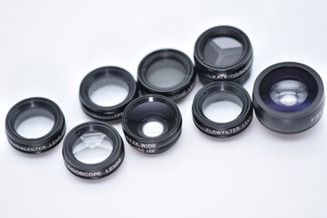 All In 1 Mobile Phone Lens Kit Macro Fisheye Zoom Camera Lens