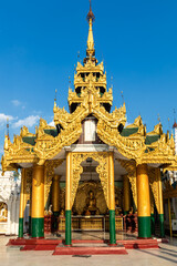 Fototapeta premium Pagode à Yangon, Myanmar