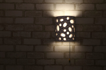 Wall lamp for the kitchen