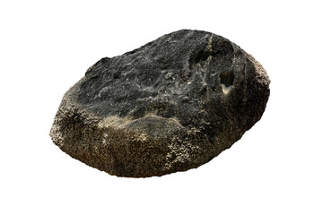Fototapeta premium rock isolated on white background