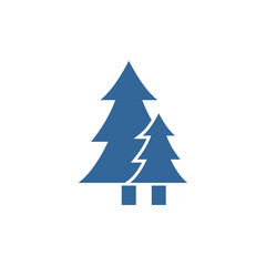 Fototapeta premium Pine logo design vector template, Outdoor logo design concept, Icon symbol