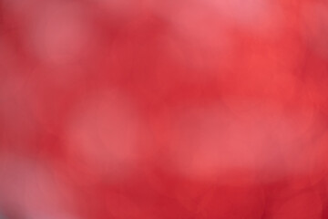 red bokeh. Red background. Christmas background in red.
