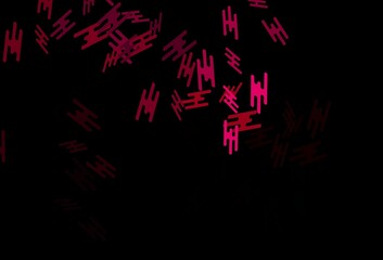 Dark Pink vector layout with flat lines.