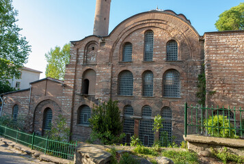 Fototapeta na wymiar Former Byzantine Church now Kalenderhane Mosque ,Istanbul Turkey