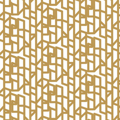 seamless geometric pattern. gold line pattern collections 