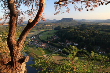 a view from bastei
