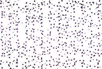 Light Purple, Pink vector cover in polygonal style with circles.