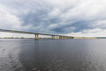 views od The Sviyaga Rivers, near Assumption Cathedral and Monastery of the town-island of Sviyazhsk near Kazan, Russia, UNESCO World Heritage Site