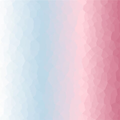 Blue and pink gradient background. Colorful background. Crystal pattern wallpaper. Polygon background. Vector picture.
