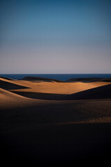 Fototapeta na wymiar Maspalomas desert, Spain