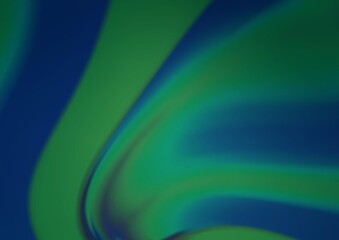 Dark BLUE vector blurred and colored template.