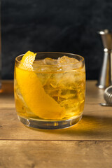 Boozy Refreshing Rusty Nail Cocktail