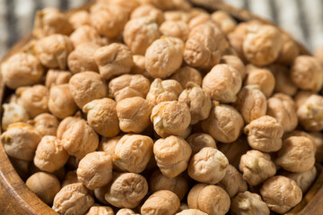 Dry Organic Chickpea Garbanzo Beans