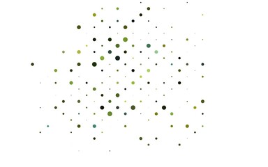 Light Blue, Yellow vector texture with disks.